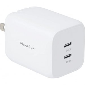 Visiontek 901536 65w Usb-c Chrgr - 2x Usb-c