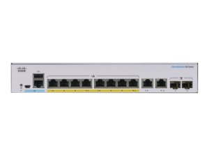 Cisco CBS250-8P-E-2G-NA Cbs250 Smart 8-port Ge, Poe, Ext Ps, 2x1