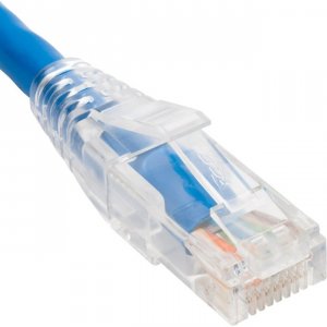 Cablesys ICC-ICPCSP07BL Patch Cord, Cat5e, Clear Boot, 7' Blue, Low Pr