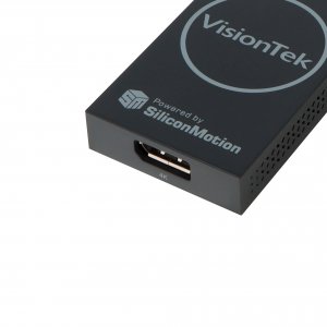 Visiontek 901523 Vt80 Usb To Displayport Adapter4k 30hz Usb-c  Usb-3.0