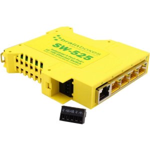 Brainboxes SW-525 Industrial 5 Port Poe 10100