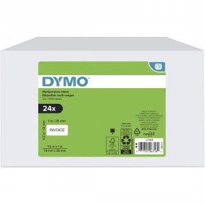 Dymo 2173845 Dy Lw 12x1in 2up Mp Lbl 1000ct 24pk (30333)