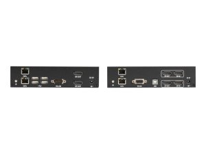 Black KVXLCDP-200 Kvm Extender Over Catx 4k