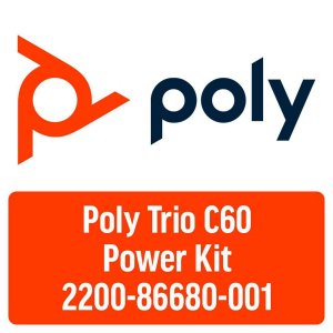 Poly 2200-86680-001 Power Kit For  Trio C60. Incl. 100-2