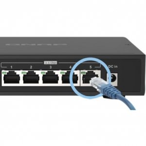 Qnap QSW-1105-5T-US Qsw-1105-5t 5port 2.5gbps Auto