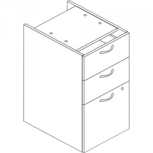 Hon HONPLPSBBFLS1 Mod Support Pedestal For Tek Systems