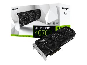 Pny VCG4070T12TFXPB1 Vdcrd,rtx4070,ti,12gb,trplfan,pb,pny Gpu