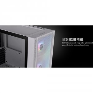 Thermaltake CA-1T9-00M6WN-00 H570 Tg Snow Gaming Case