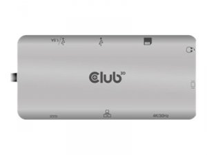 Club CSV-1594 Usbc 9-in-1 Hub-hdmi Vga 2xusba