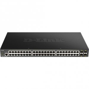 D-link DGS-1250-52XMP-6KV 52 Port Gig Smart Poe Switch