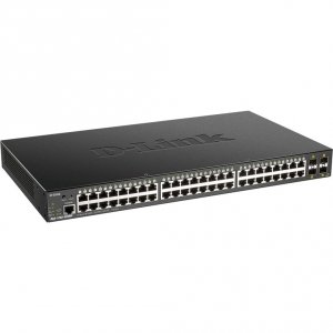 D-link DGS-1250-52XMP-6KV 52 Port Gig Smart Poe Switch