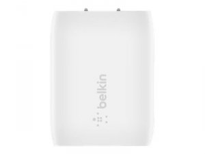 Belkin WCA006DQ1MWH-B5 20w Pd Pps Wall Chrg W1m Pvc C-ltg Wht