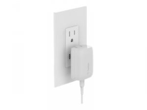 Belkin WCA006DQ1MWH-B5 20w Pd Pps Wall Chrg W1m Pvc C-ltg Wht