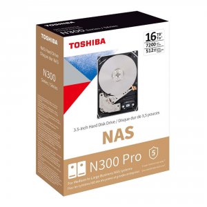 Toshiba HDWG51GXZSTB N300 Pro Nas 16tb Internal