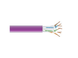 Black EYN864A-PB-1000 Gigatrue 550 Cat6 Bulk 1000 Ft, Pvc Violet