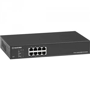 Black LPB1308A-R2 8-port Gigabit Ethernet Switch