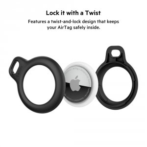 Belkin F8W973BTBLK Secure Holder With Key Ring