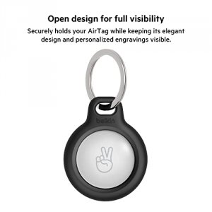 Belkin F8W973BTBLK Secure Holder With Key Ring