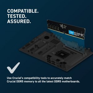 Crucial CT2K32G48C40U5 - Ddr5 - Module - 32 Gb - Dimm 288-pin - 4800 M