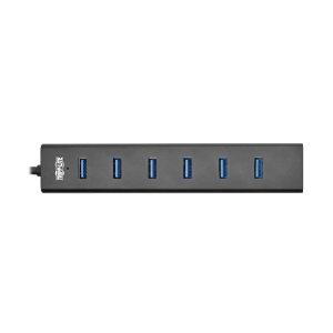 Tripp U360-007-AL-INT Usb-a Mini Hub 7-port Usb 3.2 Gen 1 Aluminum Wit