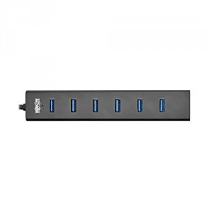 Tripp U360-007-AL-INT Usb-a Mini Hub 7-port Usb 3.2 Gen 1 Aluminum Wit