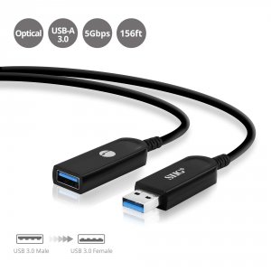 Siig CB-US0V11-S1 Cb Cb-us0v11-s1 Usb 3.0 Aoc Male To Female Active Ca