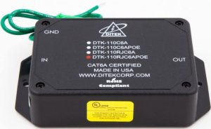 Ditek DTK-110RJC6APOE Cat6a Poe Ethernet Cable - Shielded 10 Gigabit R