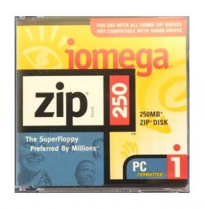 Iomega 11027 Zip - 250 Mb - Pc - Storage Media