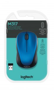 Logitech 910-002901 M317 Hidef Tracking Steel Blue