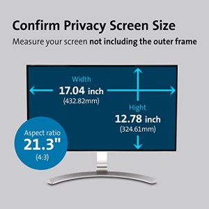 Kensington K52122WW Fp213 Monitor Privacy Screen