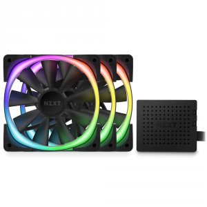 Nzxt HF-2812C-TB Fan Hf-2812c-tb Aer Rgb 2 120mm Triple Starter Black 