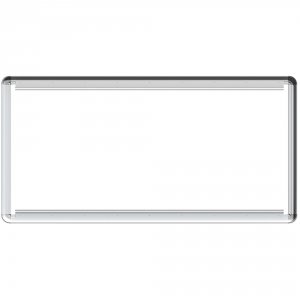 Lorell LLR 18322 Mounting Frame For Whiteboard - Silver - 1 Each