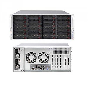 Supermicro CSE-846BE2C-R1K23B Black 4u Sc846b W Sas3 Dual