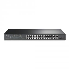 Tplink TL-SL2428P Jetstream 24-port 10100 Mbps + 4-port Gigabit Smart 