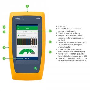 Fluke LIQ-100 Linkiq Cable And Network Tester