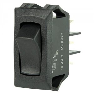 Bep 1001706 Bep Curved Spdt Mini Rocker Switch - 12v - Onon