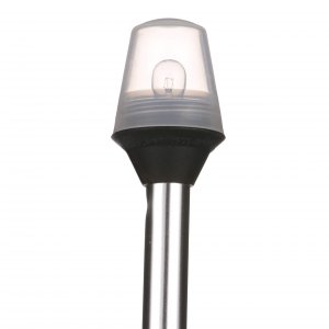 Attwood 5110-24-7 Attwood Frosted Globe All-around Pole Light W2-pin L