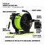 Flexzilla L8654FZ Â Manual Air Hose Reel Open Face Portable 14 X 10