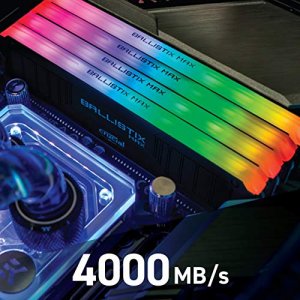 Crucial BLM2K8G40C18U4BL 2x8gb Kit Blk Rgb Ddr4 4000mts