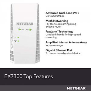 Netgear EX7300-100NAS Nighthawk Ex7300 Ieee 802.11ac 2.20 Gbits Wirele