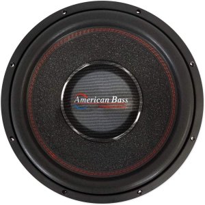 American HAWK1544 Competition 15 Woofer 3000 Watt 4 Ohm Dvc