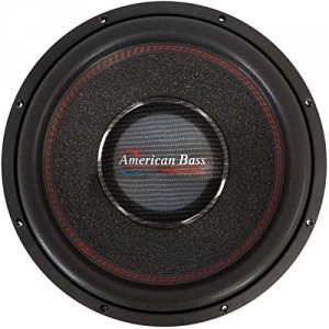 American HAWK1544 Competition 15 Woofer 3000 Watt 4 Ohm Dvc