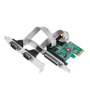 Siig JJ-E20411-S1 Io Jj-e20411-s1 Dp Cyber 2s1p Pcie Card Two Rs-232 S