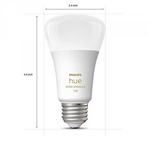 Philips 563346 Hue Wca 10.5w A19 E26 2p Ble