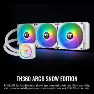 Thermaltake CL-W302-PL12SW-B Th360 Argb Cooler White, Lga1700 Ready