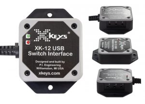 Ergoguys XK-1202-UHS12-R X-keys Xk-12 Usb Wired Switch Interface. Do N