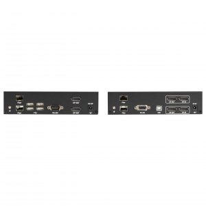 Black KVXLCDPF-200 Kvm Extender Over Fiber4k