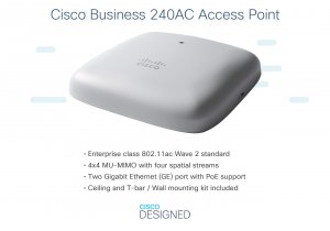 Cisco 3-CBW240AC-B Cbw240ac 11ac 4x4 Wave2 Ap