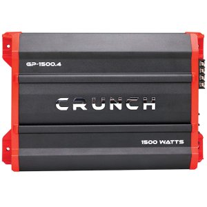 Crunch GP15004 Ground Pounder 4 Channel Amplifier - 375w X 4