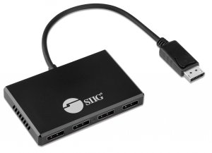 Siig CE-DP0R11-S1 Triple 4k Dp 1.4 To Hdmi Mst Hub